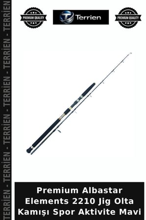 Premium Albastar Elements 2210 Jig Olta Kamışı Spor Aktivite Mavi
