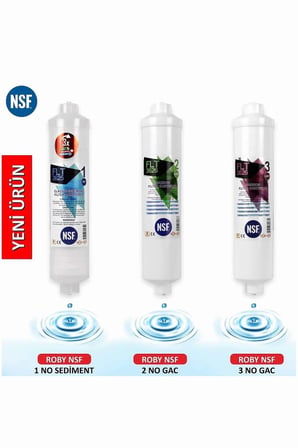 Su Arıtma Cihazı Filtresi NSF Onaylı Kapalı Kasa Vontron Membranlı