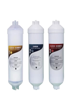 Kapalı Kasa Su Arıtma Cihazı 12'' Inline Toptan Filtre 25 Takım