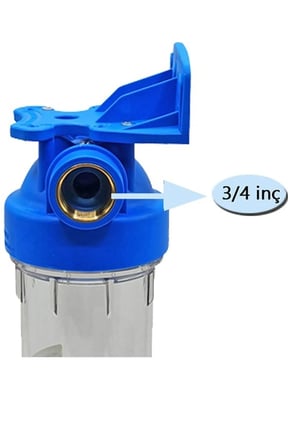 Atlas Filtri Atlas 10 Inç Dp Duo Housıng 3/4" Dolu Filtre Kabı
