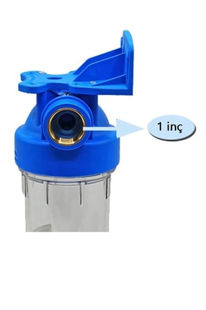 Atlas 10 Inç Dp Üçlü Trıo Housıng 1" Dolu Filtre Kabı