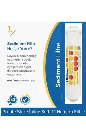 Kapalı Kasa Su Arıtma Cihazı Uyumlu 6'lı Inline Su Filtresi 9 Aşamalı