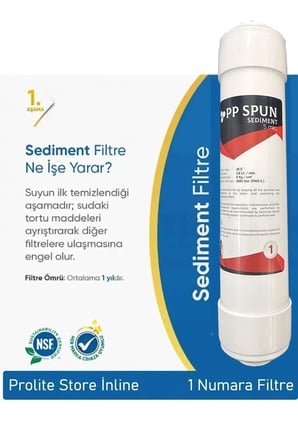 Su Arıtma Cihazı Filtresi Kapalı Kasa 5 Li Quick Filtre Seti