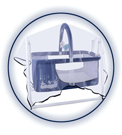 babydoor Nuve Sepet Beşik Anne Yanı Portatif Beşik Sallanır Bebek Beşiği