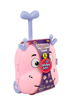 Toys 2615 8 Parçalı Sürüklemeli Makyaj Seti Bavulum