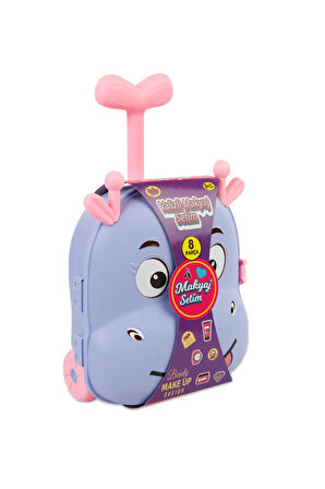 Toys 2615 8 Parçalı Sürüklemeli Makyaj Seti Bavulum