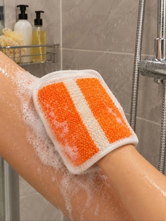Ele Geçmeli Banyo Lifi Duş Süngeri Vücut Temizleme ve Peeling Lifi