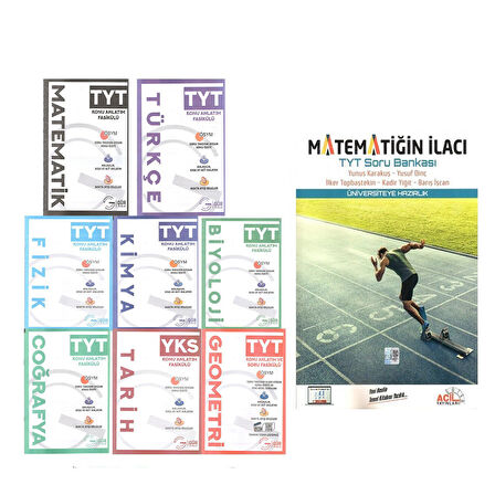 2026 Tayfa Dev Konu Seti ve Acil TYT Matematiğin İlacı Soru Bankası Seti