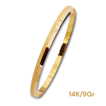 9.00GRAM ALTIN SİMLİ AJDA BİLEZİK