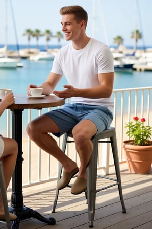 Erkek Şort Regular Kesim Normal Bel Düz Desen Örme Dokulu Krep Kumaş Boru Paça Kısa Boy Siluet