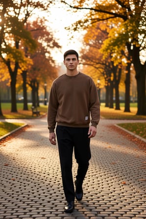Erkek Bisiklet Yaka Standart Kol %100 Pamuk Oversize Sweatshirt Fonksiyonel Dayanıklı Spor