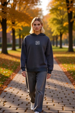 Kadın Kapüşonlu Düşük Kol Geometrik Desenli Oversize Örme Sweatshirt Fonksiyonel Dayanıklı