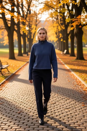 Kadın Dik Yaka Düşük Kol Fermuarlı Regular Kalıp Örme Sweatshirt Fonksiyonel Dayanıklı Şık