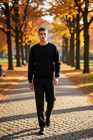 Erkek Bisiklet Yaka Standart Kol Regular Kalıp Sweatshirt Fonksiyonel Dayanıklı Kaliteli Şık