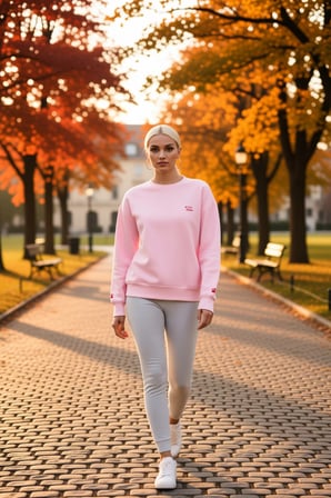 Kadın Bisiklet Yaka Düşük Kol Nakışlı Örme Sweatshirt Fonksiyonel Dayanıklı Kaliteli Rahat