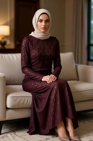 Kadın Bisiklet Yaka Standart Kol Bodycon Kalıp Maxi Elbise Fonksiyonel Dayanıklı Kaliteli Şık