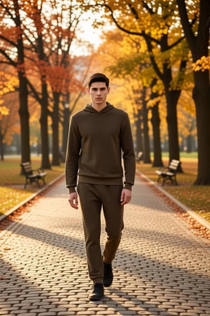 Erkek Kapüşonlu Standart Kol Ottoman Dokuma Regular Kalıp Sweatshirt Fonksiyonel Dayanıklı