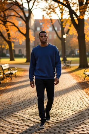Erkek Bisiklet Yaka Reglan Kol Oversize Kalıp Sweatshirt Fonksiyonel Dayanıklı Kaliteli Şık