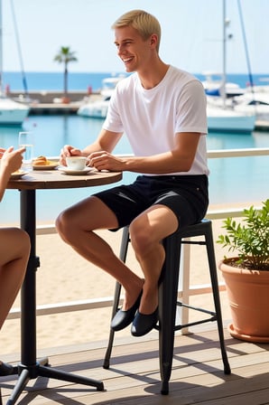 Erkek Şort Kot Bermuda Baggy Geniş Kesim Straight Kalıp Düz Desen Normal Bel Kısa Boy Rigid