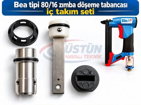 Bea Tipi 80/16 Zımba Döşeme Tabancası Iç Takım Seti (Dil,takoz,silindir,çeper)
