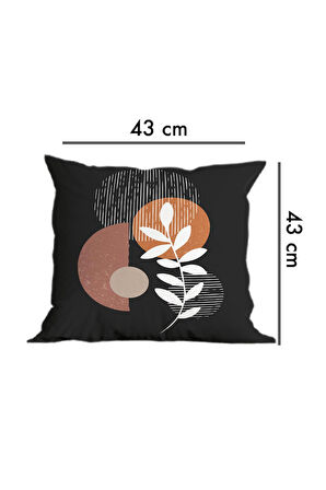 6'lı Modern Tasarım Çift Tarafı Dijital Baskılı, Dekoratif, Koltuk Yastık Kılıfı, Kırlent Kılıfı Seti