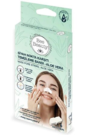 Aloe Vera Siyah Nokta Bandı 6'lı