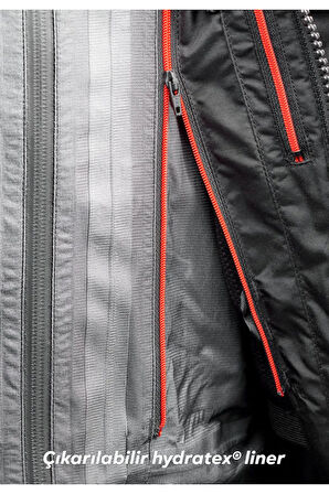 LEVANTE 2 H2O SİYAH 4 MEVSİM MOTOSİKLET MONTU