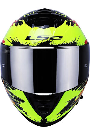 Storm 2 Drop Full Face  Motosiklet Kaskı Gri Camlı