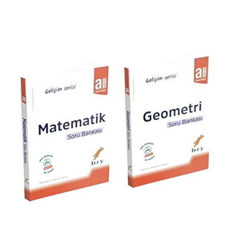 Birey Matematik A ve Geometri A Gelişim Serisi Soru Bankası 2 Kitap Set