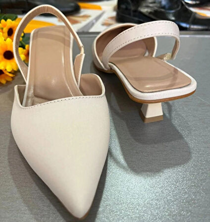 3CM MİNİ KADEH TOPUK KLASİK SİVRİ BURUN 2025 MODEL DÜZ AYAKKABI-RAHAT-ŞIK