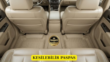 Kia Sorento USA 2021-2022-2023-2024-2025 BEJ OTO HAVUZLU PASPAS KESİLEBİLİR,YUMUŞAK 3D ARABA PASPASI, KAYDIRMAZ, YENİ ÜRETİM,SU GEÇİRMEZ,DAYANIKLI ÖZEL KESİM