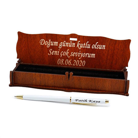 İsme Özel Byeaz Tükenmez Kalem