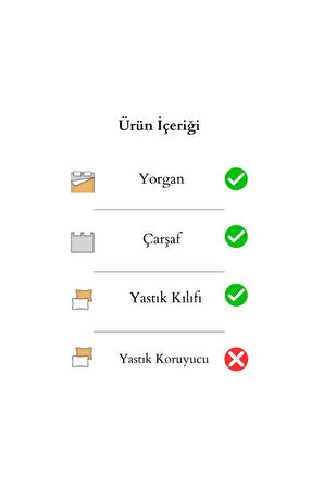 Tek Kişilik Çiçekli Welsfot Uyku Seti Çift Taraflı 155x215