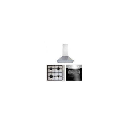 Yeni Eco Inox Ankastre Set (BFM 310 I ( 21000 ) - BOMD D 6110 EI (64160)- ADP 61420 I)