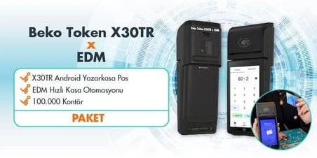Beko X30TR Akıllı Yazarkasa POS Cihazı Temassız Ödeme Özellikli