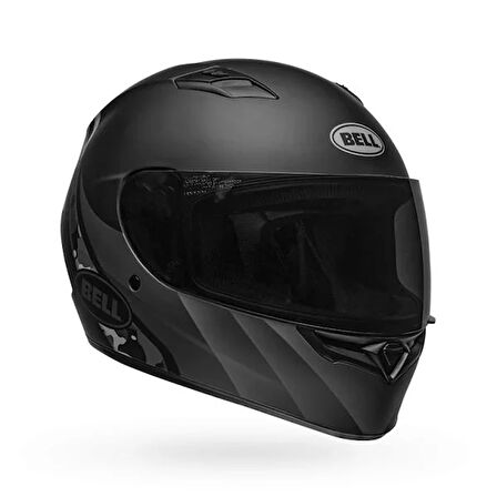 BELL PS MOTOSİKLET KASKI QUALIFIER INTEGRİTY MAT BLACK-TIT