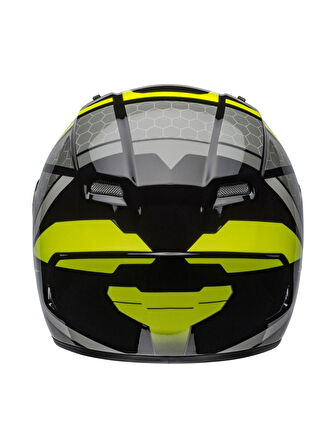 BELL PS MOTOSİKLET KASKI QUALIFIER FLARE BLACK  BLACK-HI-VIZ