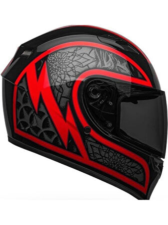 BELL PS MOTOSİKLET KASKI QUALIFIER SCORCH BLACK-RED