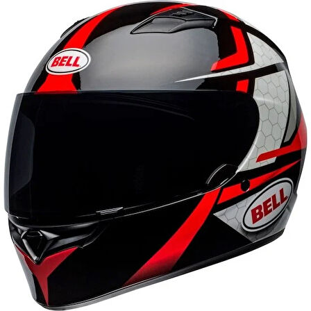 BELL PS MOTOSİKLET KASKI QUALIFIER FLARE BLACK  BLACK-RED