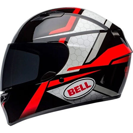 BELL PS MOTOSİKLET KASKI QUALIFIER FLARE BLACK  BLACK-RED