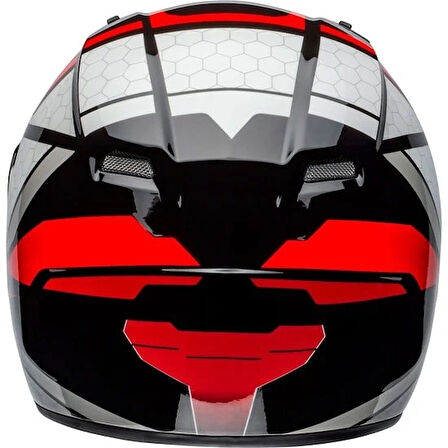 BELL PS MOTOSİKLET KASKI QUALIFIER FLARE BLACK  BLACK-RED