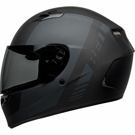 BELL PS MOTOSİKLET KASKI QUALIFIER TURNPIKE MAT BLACK-GRAY