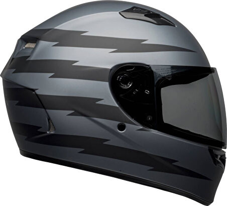 BELL PS MOTOSİKLET KASKI QUALIFIER Z-RAY MAT GRAY-BLACK