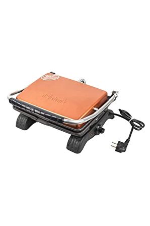 Organik (kaplamasız ) Demir Döküm Tost Makinası 1800 Watt (rose Gold)