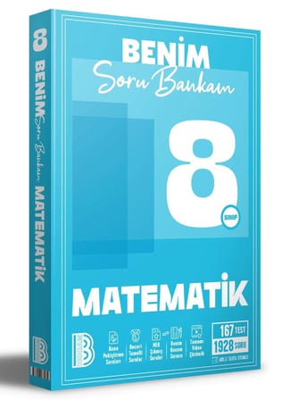 BENİM HOCAM 8. SINIF TÜRKÇE FEN İNKILAP MATEMATİK PARAGRAF 5Lİ SET