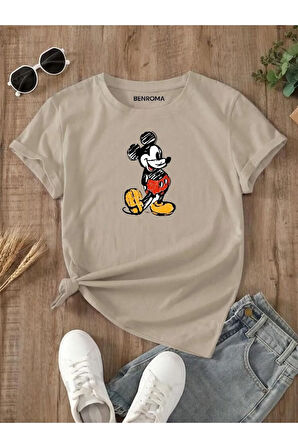 MİCKEY MOUSE BASKILI ÇOCUK TISÖRT
