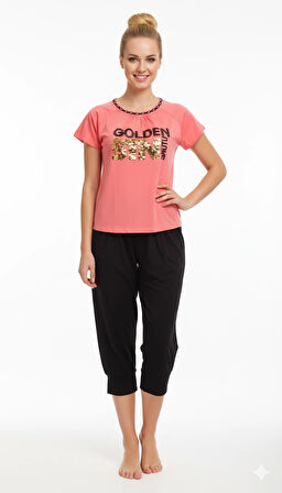 Berrak Kadın Yazlık Pijama Takımı 5242
