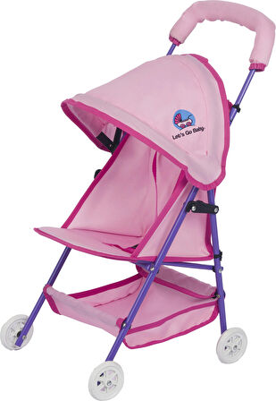 Let's Go Baby Oyuncak Metal Bebek Arabası Oyuncak Puset