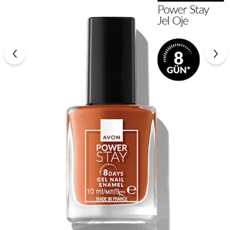 Power Stay Gel Tırnak Cilası - Jel Oje 10ml - Pumpkin Spice