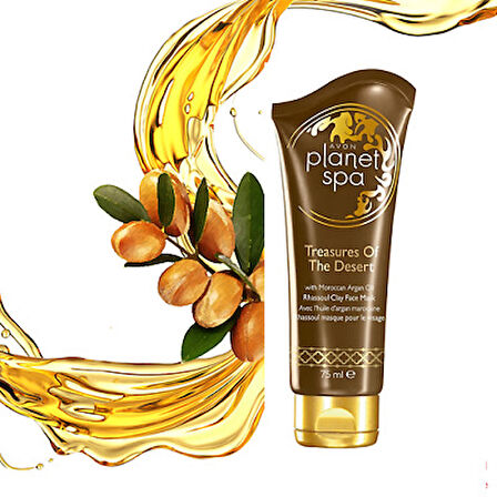 Avon Planet Spa Çöl Hazinesi Rhassoul Kil Yüz Maskesi - 75 ml